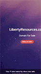 Mobile Screenshot of libertyresources.com